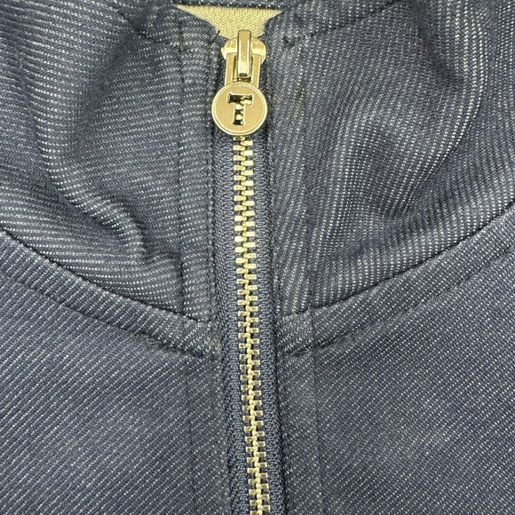 Twillory Performance Sweatshirt Mens M Blue 1/4 Zip Pullover Golf Tailored Fit - Picture 6 of 10